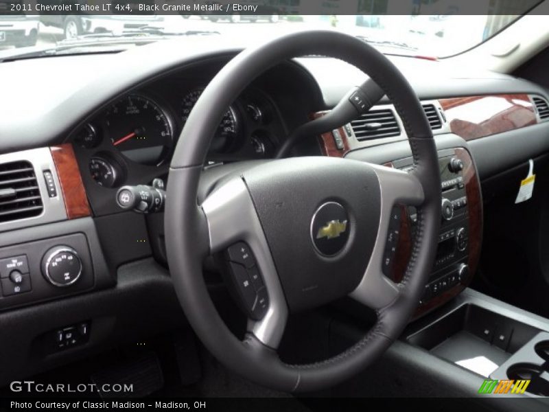 Black Granite Metallic / Ebony 2011 Chevrolet Tahoe LT 4x4