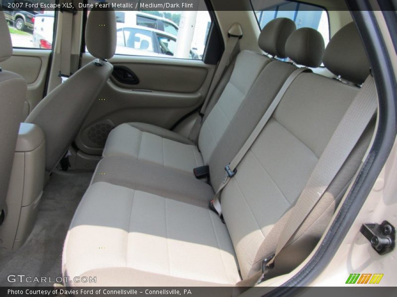 Dune Pearl Metallic / Medium/Dark Flint 2007 Ford Escape XLS