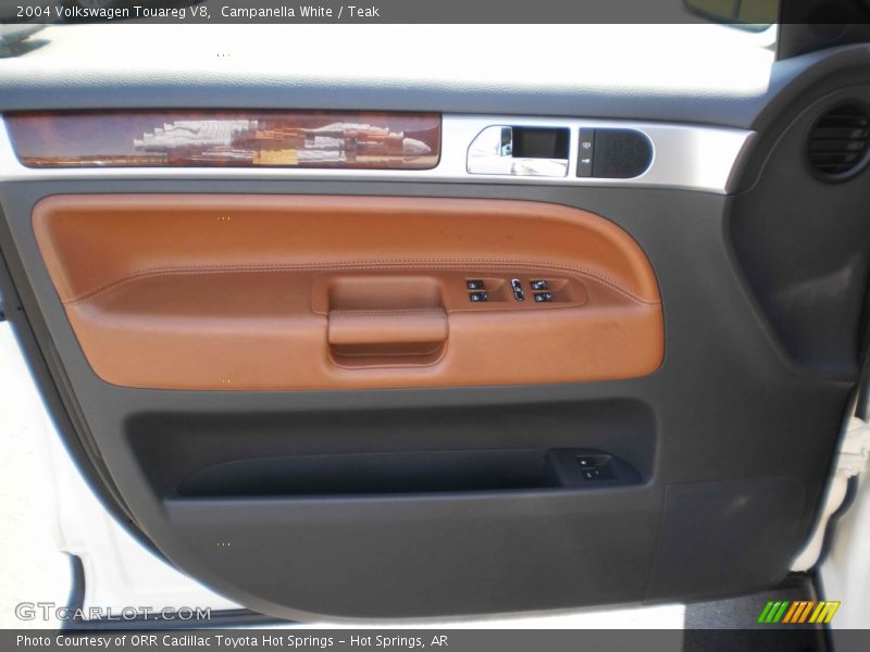 Campanella White / Teak 2004 Volkswagen Touareg V8
