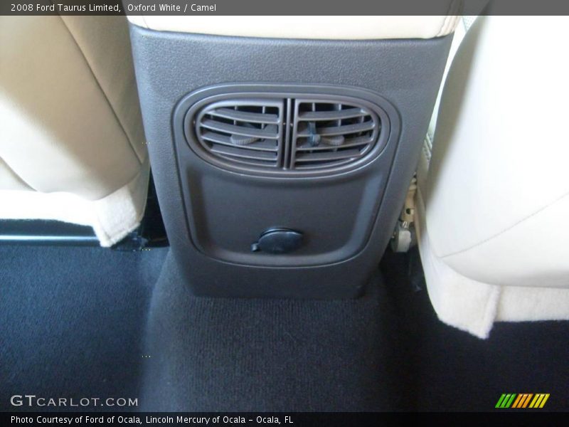 Oxford White / Camel 2008 Ford Taurus Limited