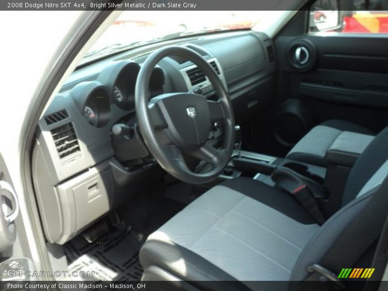 Bright Silver Metallic / Dark Slate Gray 2008 Dodge Nitro SXT 4x4