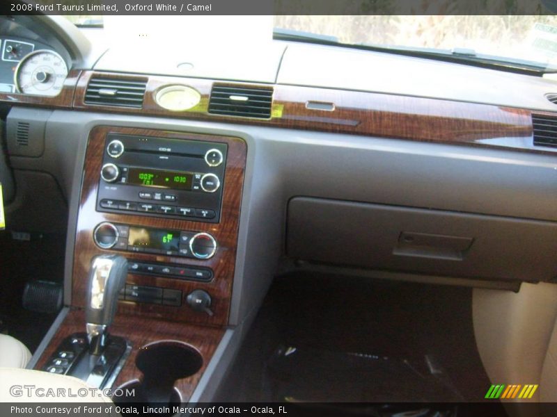Oxford White / Camel 2008 Ford Taurus Limited