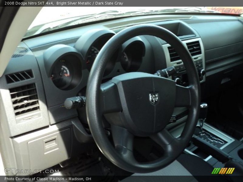 Bright Silver Metallic / Dark Slate Gray 2008 Dodge Nitro SXT 4x4