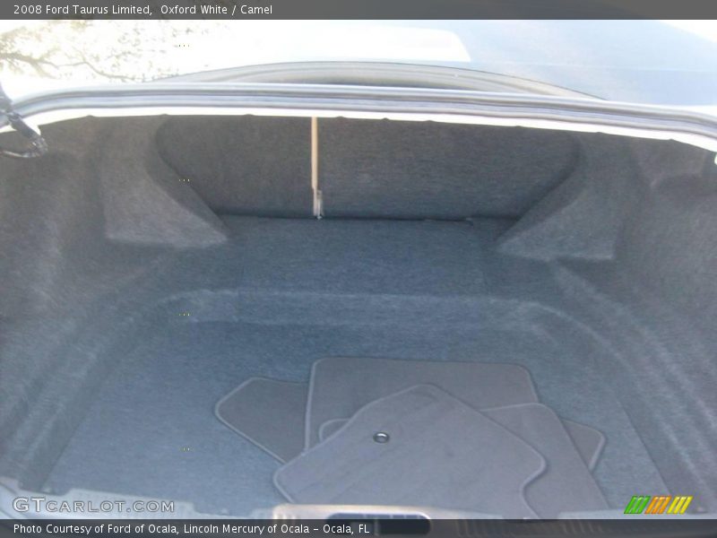 Oxford White / Camel 2008 Ford Taurus Limited