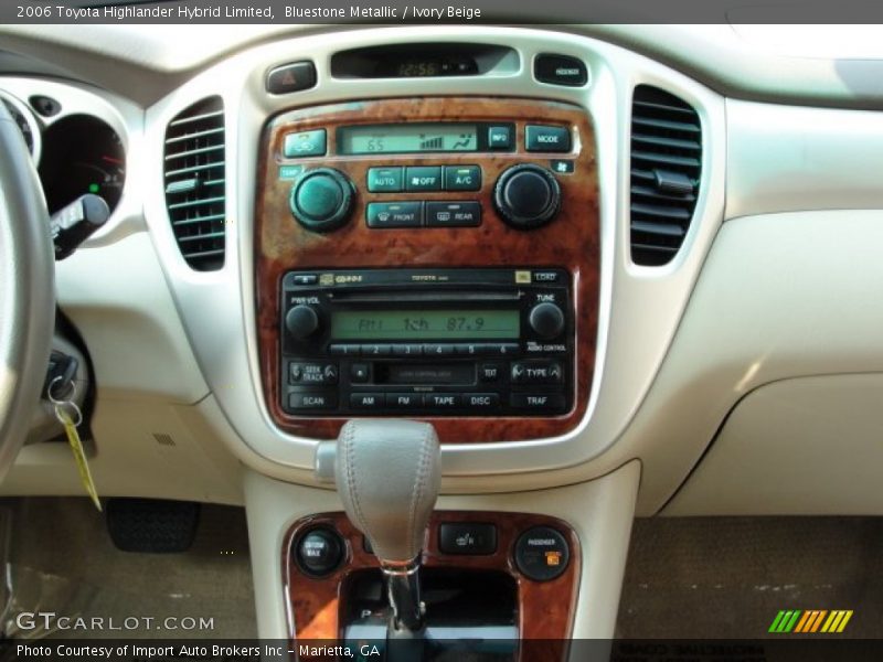 Bluestone Metallic / Ivory Beige 2006 Toyota Highlander Hybrid Limited