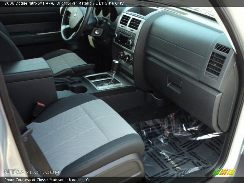 Bright Silver Metallic / Dark Slate Gray 2008 Dodge Nitro SXT 4x4