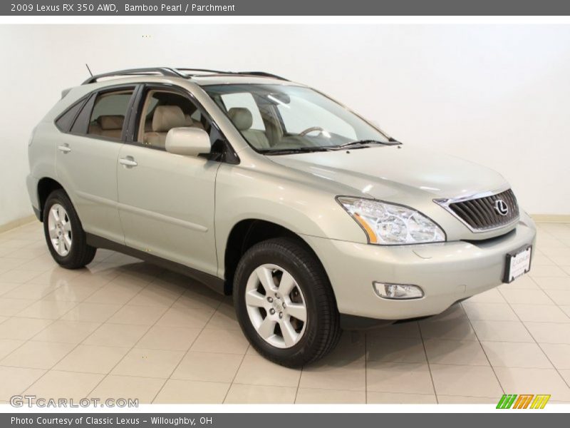Bamboo Pearl / Parchment 2009 Lexus RX 350 AWD