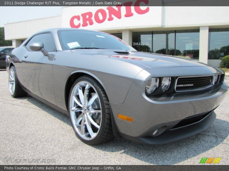 Tungsten Metallic / Dark Slate Gray 2011 Dodge Challenger R/T Plus