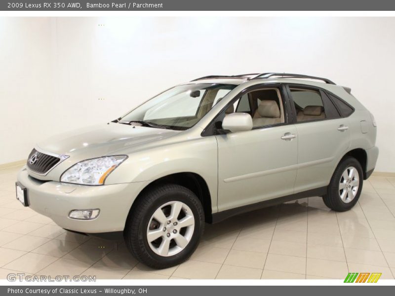 Bamboo Pearl / Parchment 2009 Lexus RX 350 AWD