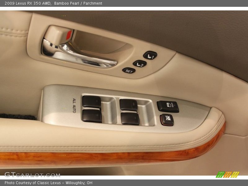 Bamboo Pearl / Parchment 2009 Lexus RX 350 AWD
