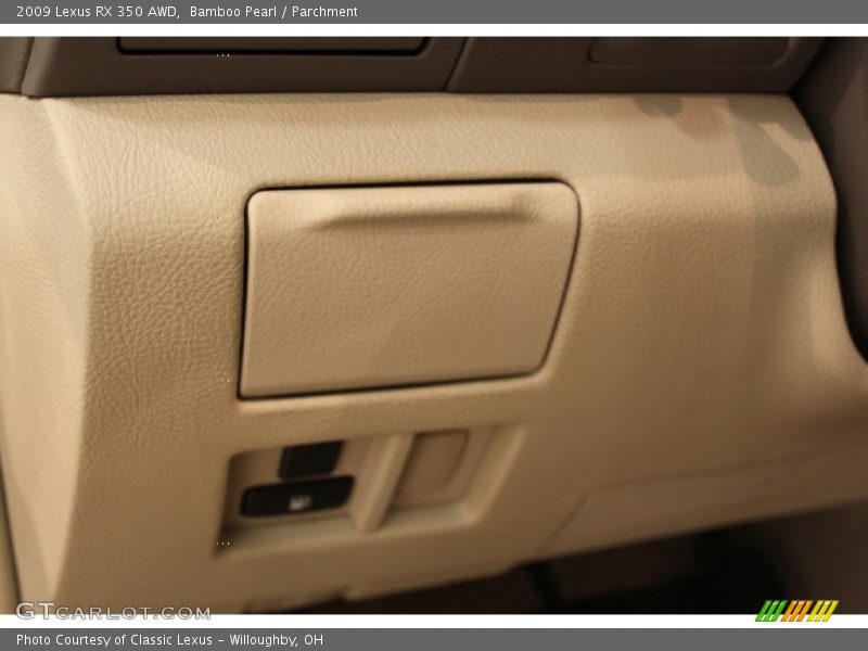 Bamboo Pearl / Parchment 2009 Lexus RX 350 AWD