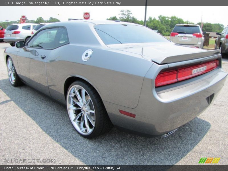 Tungsten Metallic / Dark Slate Gray 2011 Dodge Challenger R/T Plus