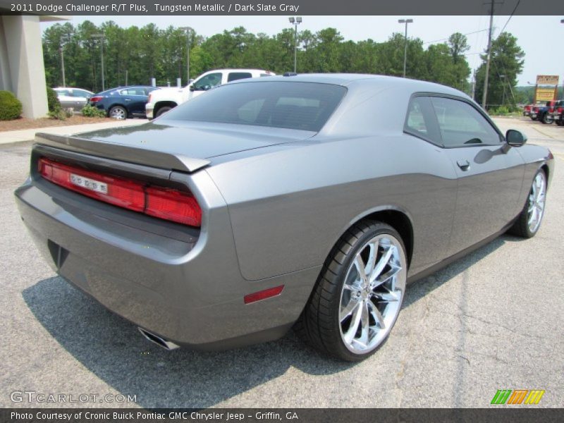Tungsten Metallic / Dark Slate Gray 2011 Dodge Challenger R/T Plus