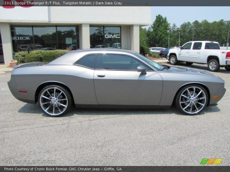 Tungsten Metallic / Dark Slate Gray 2011 Dodge Challenger R/T Plus
