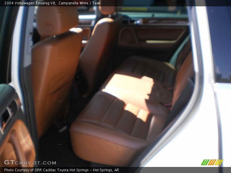 Campanella White / Teak 2004 Volkswagen Touareg V8