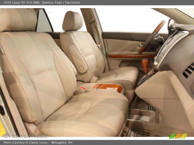 Bamboo Pearl / Parchment 2009 Lexus RX 350 AWD