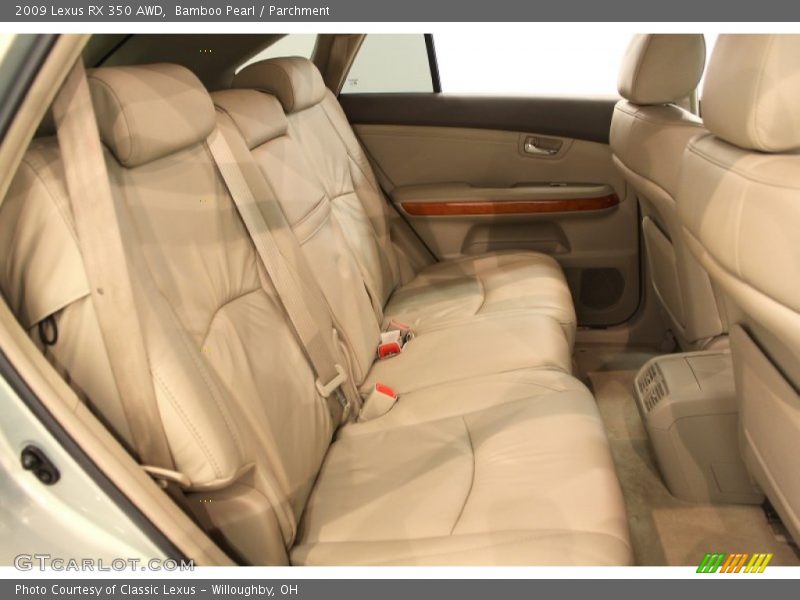 Bamboo Pearl / Parchment 2009 Lexus RX 350 AWD