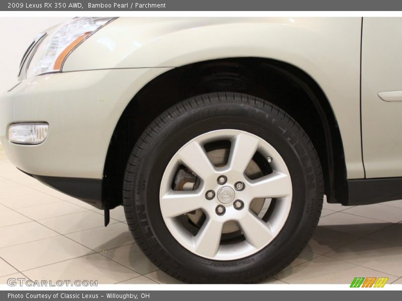 Bamboo Pearl / Parchment 2009 Lexus RX 350 AWD