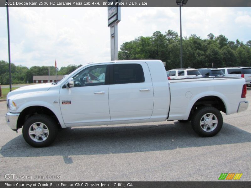 2011 Ram 2500 HD Laramie Mega Cab 4x4 Bright White
