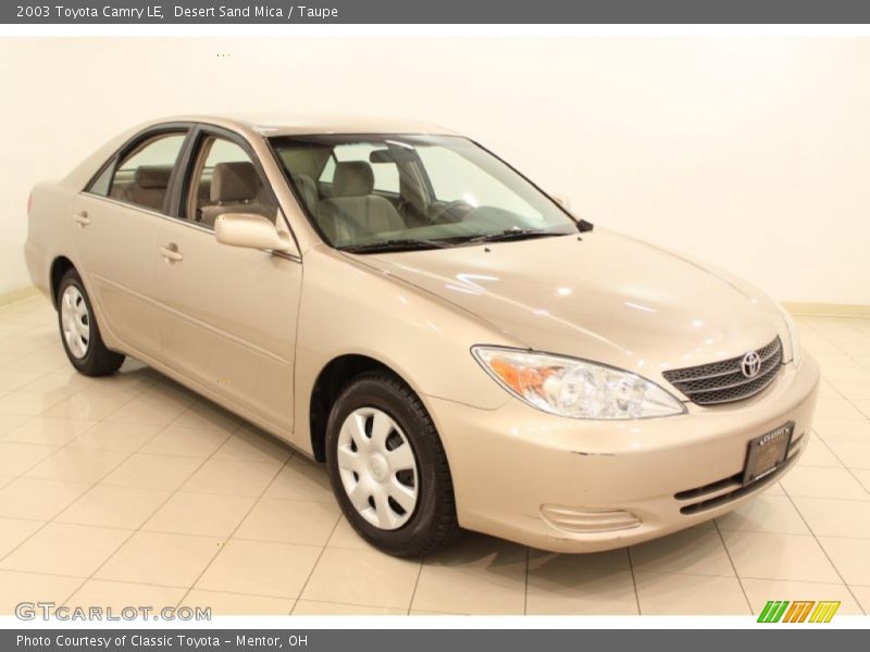 Desert Sand Mica / Taupe 2003 Toyota Camry LE