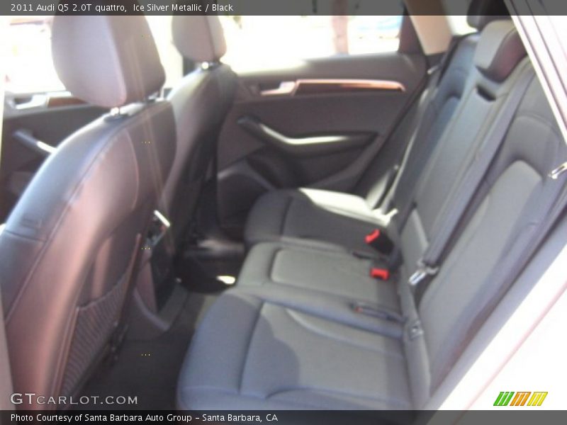 Ice Silver Metallic / Black 2011 Audi Q5 2.0T quattro