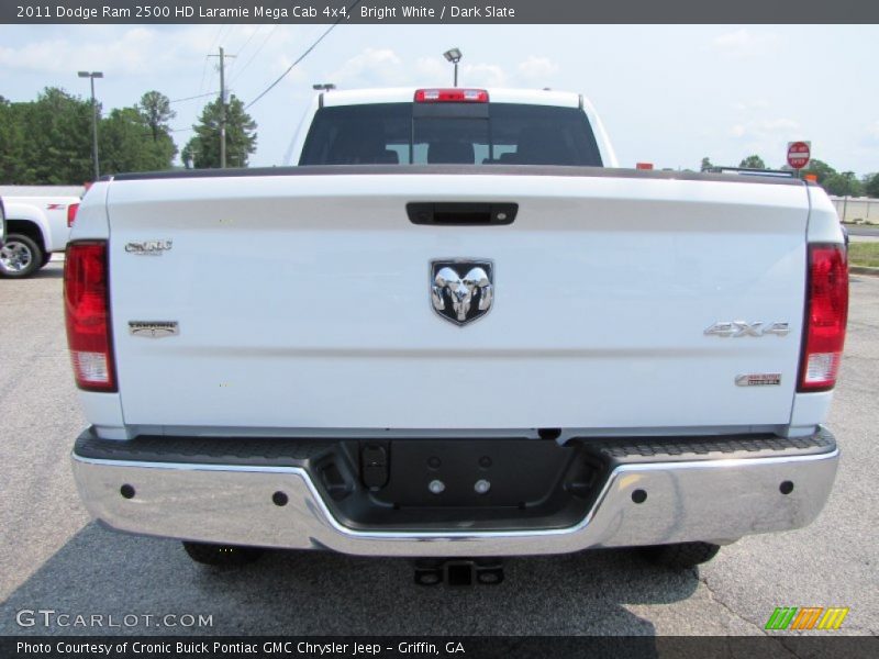 Bright White / Dark Slate 2011 Dodge Ram 2500 HD Laramie Mega Cab 4x4