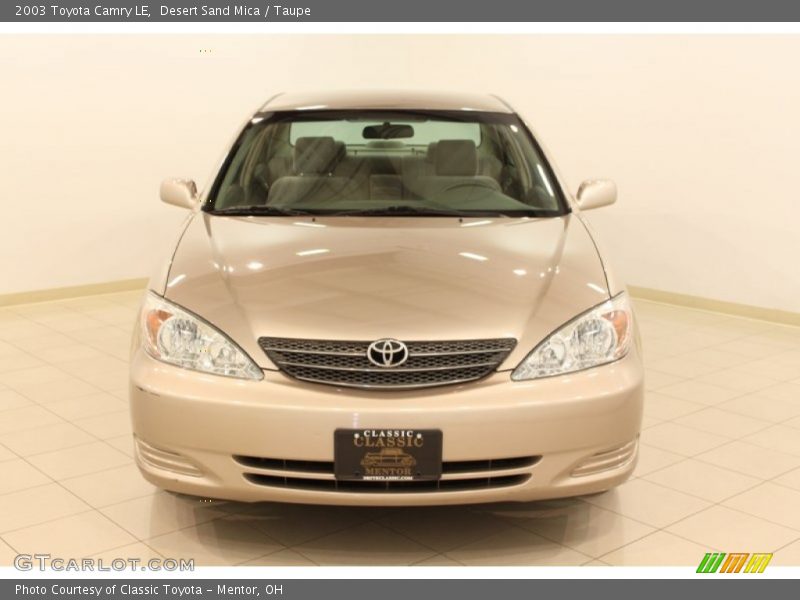 Desert Sand Mica / Taupe 2003 Toyota Camry LE