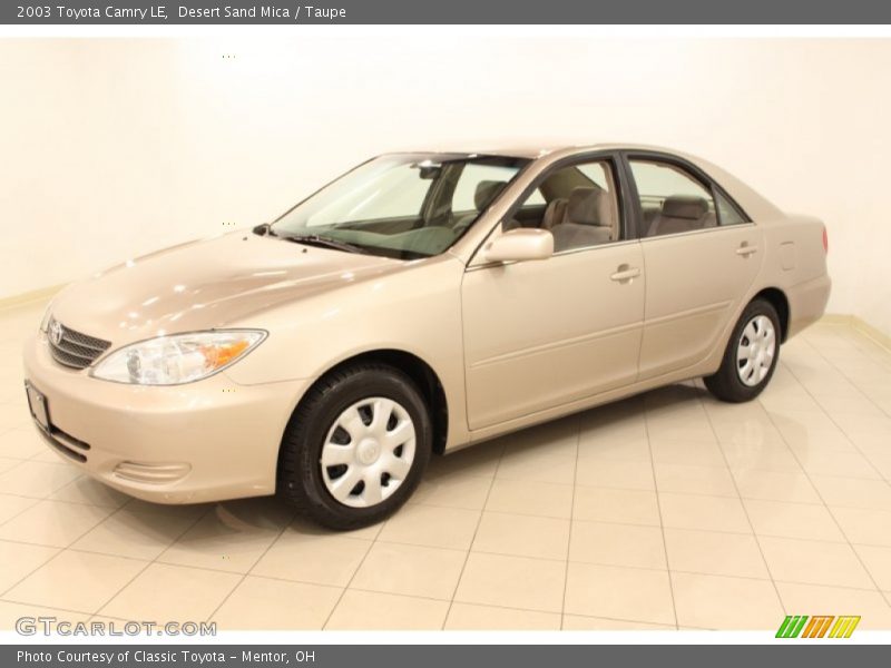 Desert Sand Mica / Taupe 2003 Toyota Camry LE