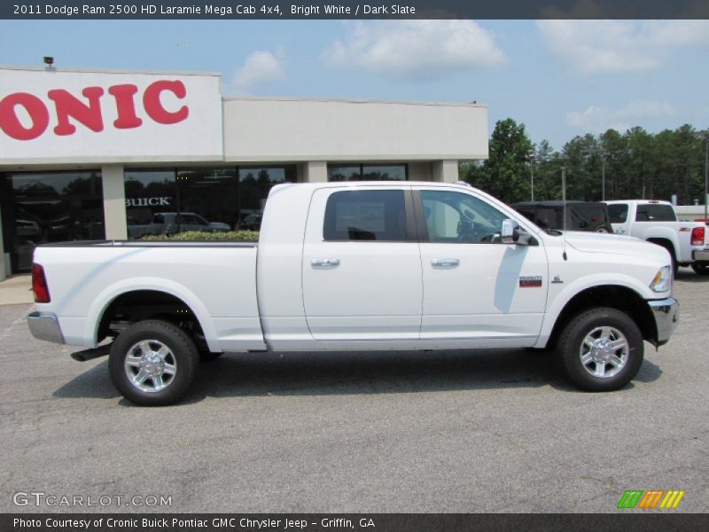 Bright White / Dark Slate 2011 Dodge Ram 2500 HD Laramie Mega Cab 4x4