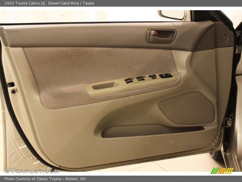 Desert Sand Mica / Taupe 2003 Toyota Camry LE