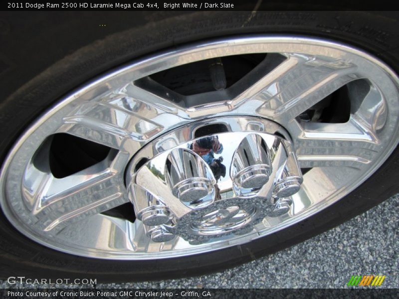 Bright White / Dark Slate 2011 Dodge Ram 2500 HD Laramie Mega Cab 4x4