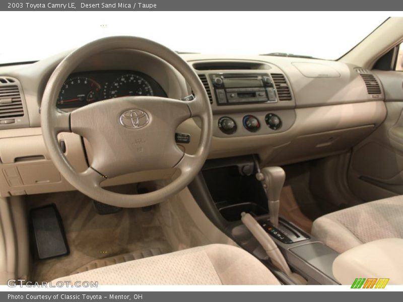 Desert Sand Mica / Taupe 2003 Toyota Camry LE