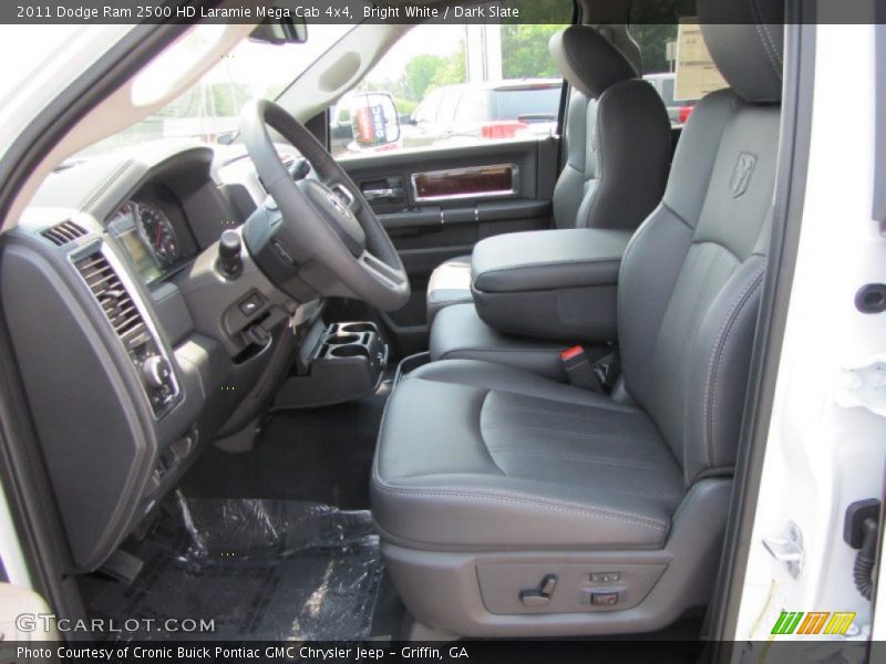  2011 Ram 2500 HD Laramie Mega Cab 4x4 Dark Slate Interior