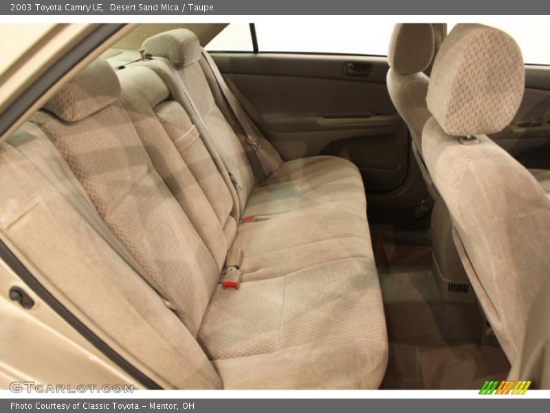 Desert Sand Mica / Taupe 2003 Toyota Camry LE