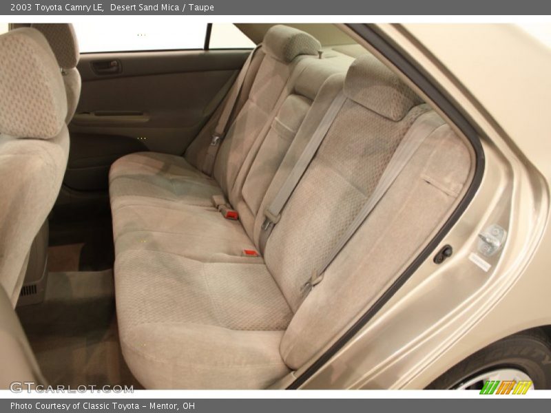 Desert Sand Mica / Taupe 2003 Toyota Camry LE