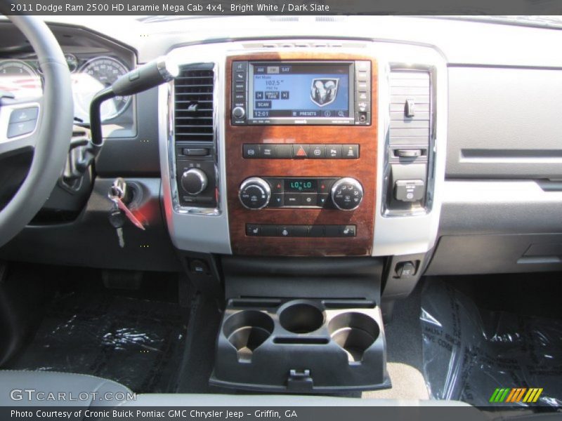 Controls of 2011 Ram 2500 HD Laramie Mega Cab 4x4