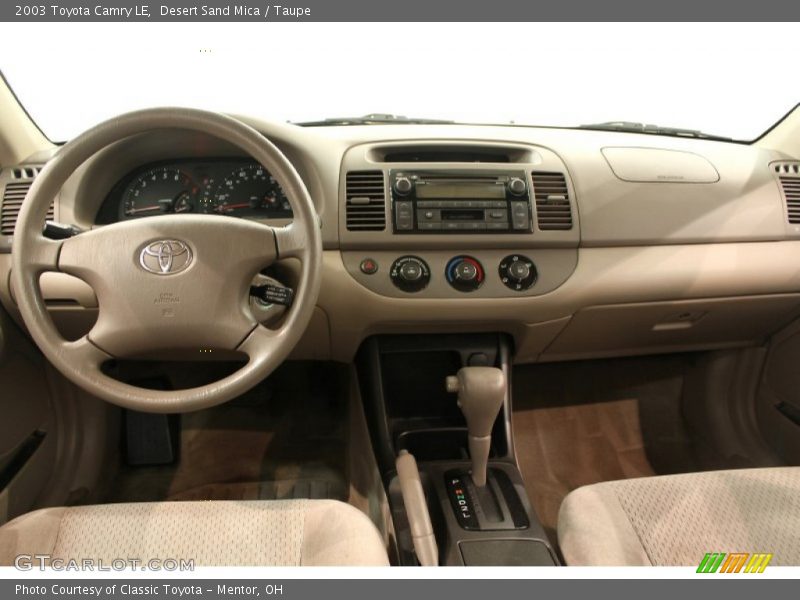 Desert Sand Mica / Taupe 2003 Toyota Camry LE