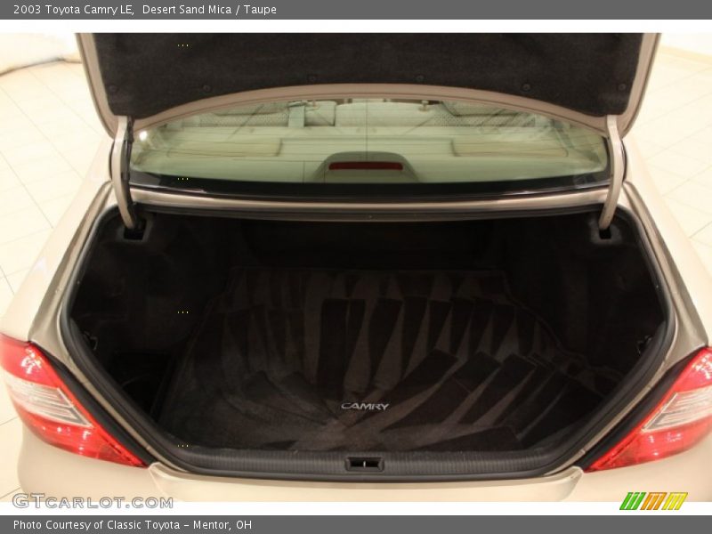 Desert Sand Mica / Taupe 2003 Toyota Camry LE