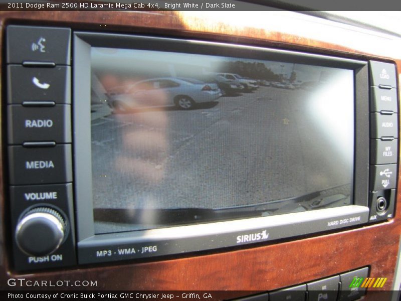 Bright White / Dark Slate 2011 Dodge Ram 2500 HD Laramie Mega Cab 4x4