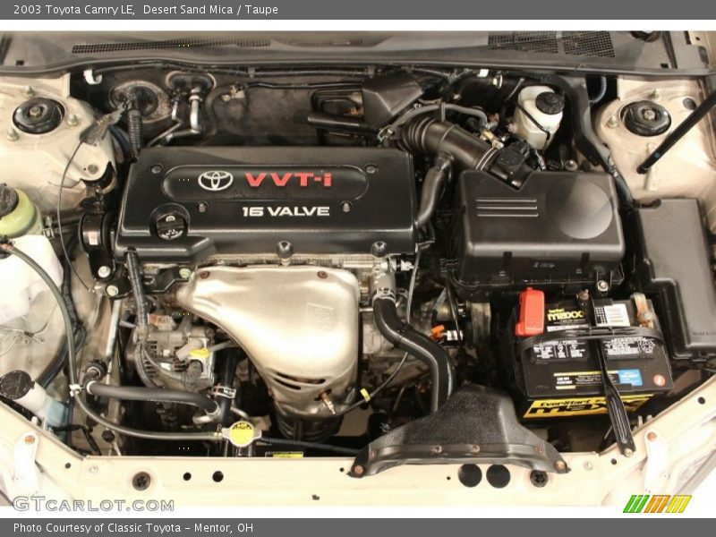 Desert Sand Mica / Taupe 2003 Toyota Camry LE
