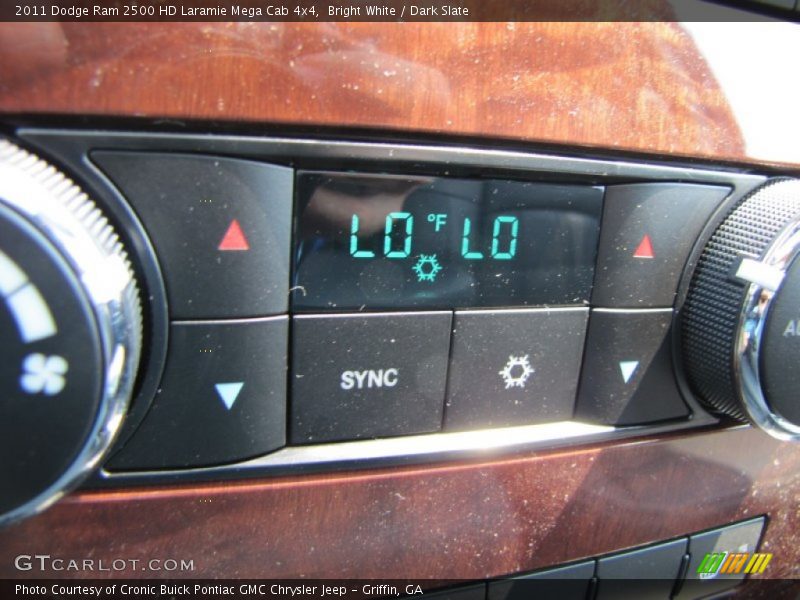 Bright White / Dark Slate 2011 Dodge Ram 2500 HD Laramie Mega Cab 4x4