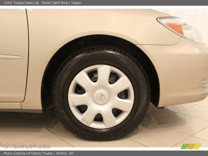 Desert Sand Mica / Taupe 2003 Toyota Camry LE