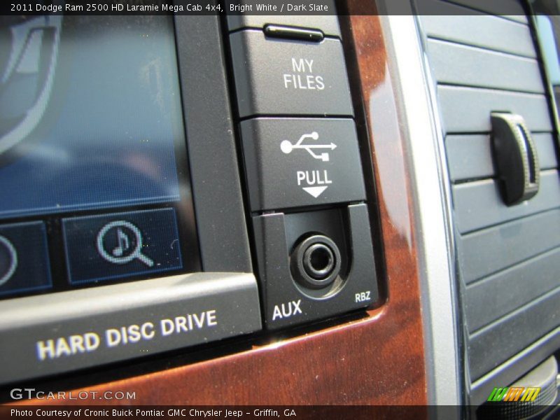 Bright White / Dark Slate 2011 Dodge Ram 2500 HD Laramie Mega Cab 4x4