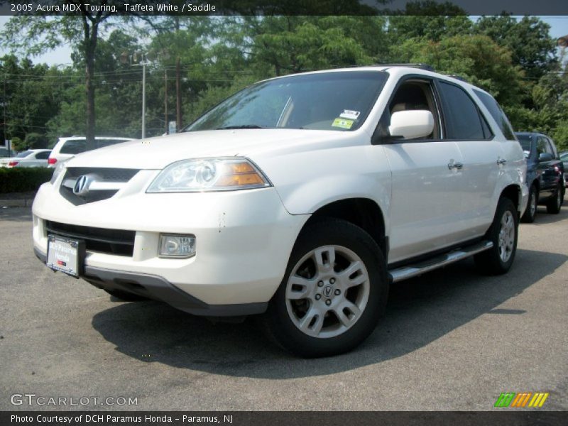 Taffeta White / Saddle 2005 Acura MDX Touring