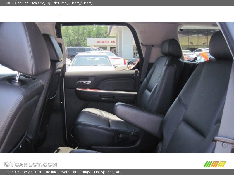 Quicksilver / Ebony/Ebony 2009 Cadillac Escalade