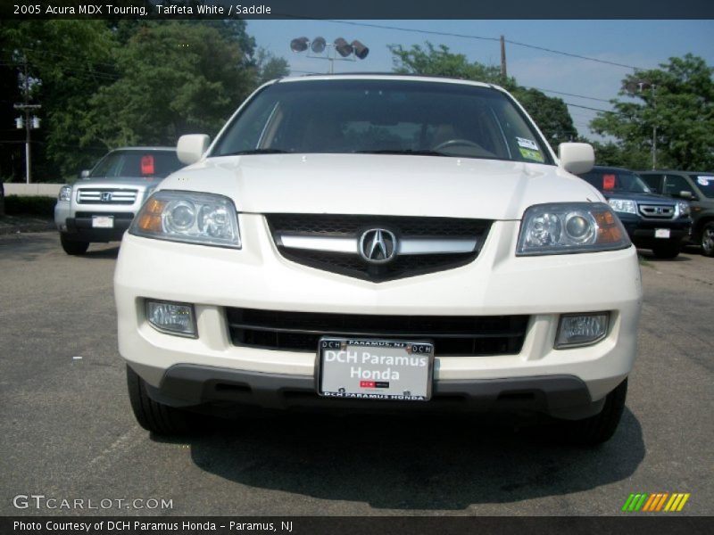 Taffeta White / Saddle 2005 Acura MDX Touring