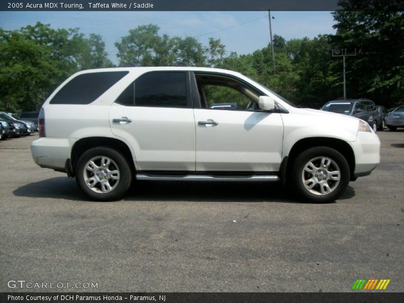 Taffeta White / Saddle 2005 Acura MDX Touring