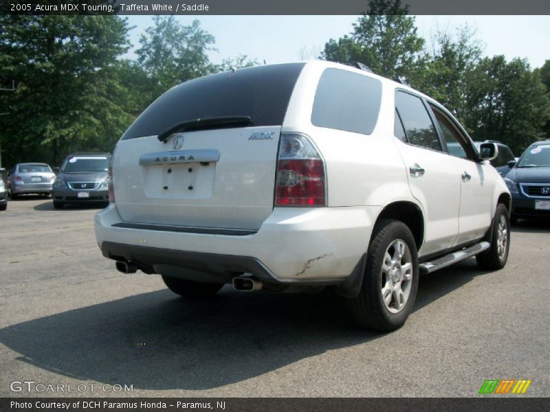 Taffeta White / Saddle 2005 Acura MDX Touring