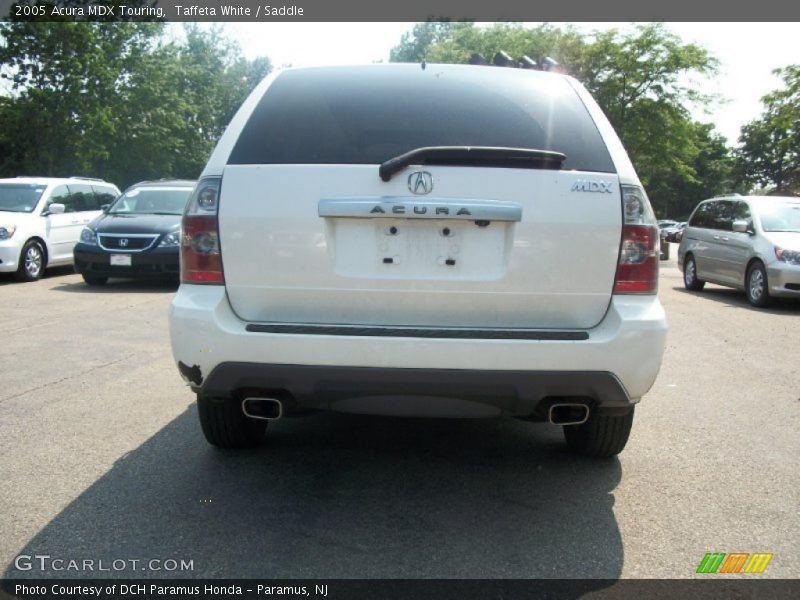 Taffeta White / Saddle 2005 Acura MDX Touring