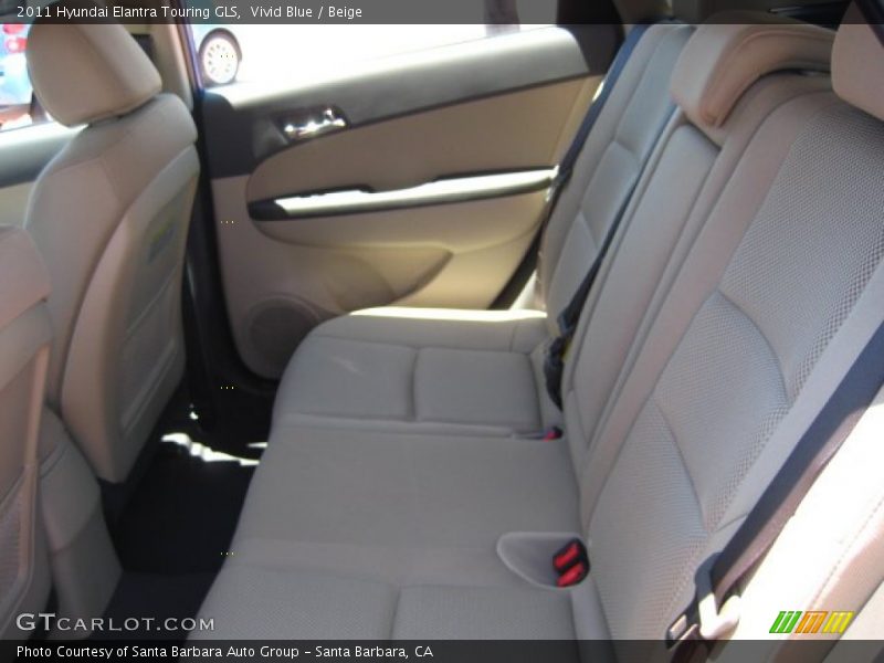 Vivid Blue / Beige 2011 Hyundai Elantra Touring GLS
